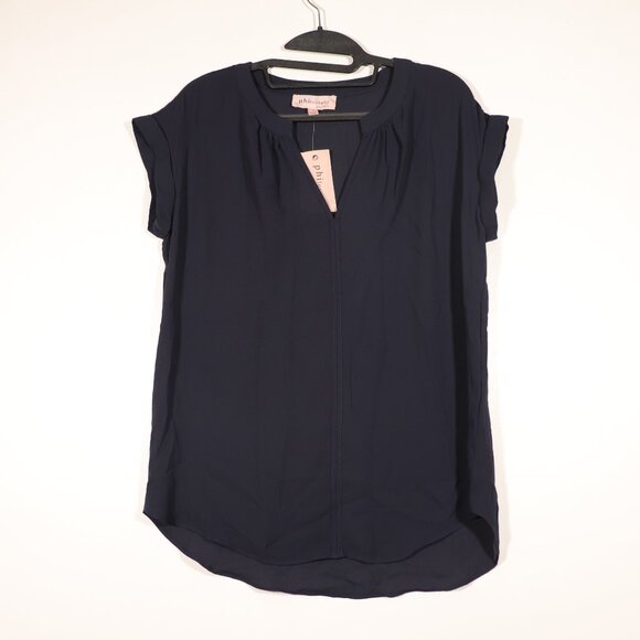 Philosophy Tops - NWT Philosophy Navy Blouse Size Small